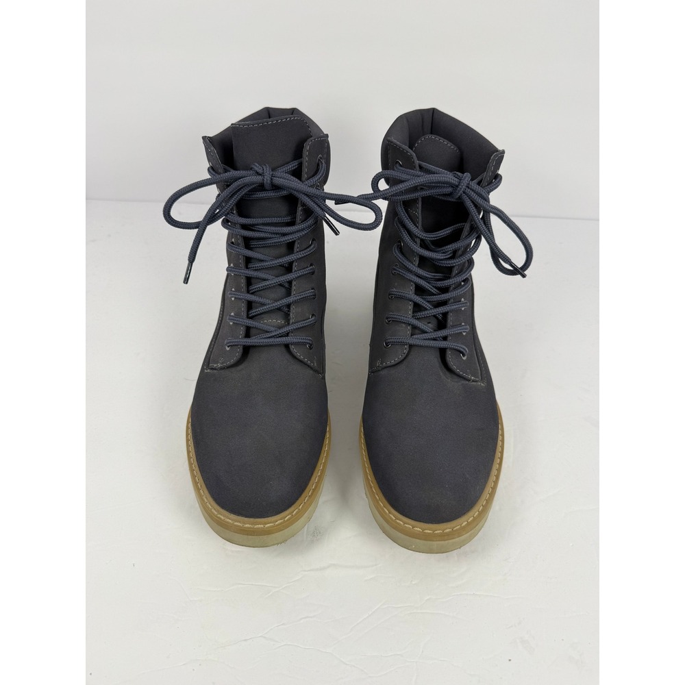 Cliffs by White Mountain Marissa Navy Blue Lace Up Ankle Boots C25197Z Mens 9.5M